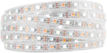 BTF-LIGHTING RGBW RGB+Cool White SK6812 (Similar WS2812B) 4 Colors in 1 LED Strip Individually Addressable 16.4ft 60Pixel/m 300LED Light Dream Color IP67 DC5V White PCB (No Adapter or Controller)