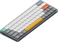 nuphy Air60 V2 Portable Wireless Keyboard 60% Low Profile Mechanical Keyboard Support QMK/VIA Compatible with Windows/mac OS/Linux Supports Bluetooth 5.1/2.4GHz/Wired (USB-C) Grey-Gateron Aloe Switch