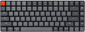 Keychron K3 Version 2, 75% Layout 84 Keys Ultra-Slim Wireless Bluetooth/USB Wired Mechanical Keyboard with White Backlit, Hot-Swappable Low-Profile Keychron Optical Red Switch for Mac Windows