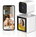 Home Security Camera Indoor,Pet Camera,1080P Dog Camera with Two Way Video,Monitor for Elderly/Baby/Nanny/Pet/Dog with app,Pan/Tilt WiFi Cameras,Night Vision,Dome Camera CS10