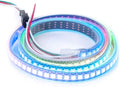 BTF-LIGHTING WS2812B IC RGB LED Strip,UL Listed,Pure Gold Wires,DC5V 3.28FT 144LED 5050SMD,Individually Addressable,Flexible for DIY Chasing Full Color Project,IP67(No Adapter or Controller)