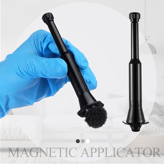 1 Pcs Professional Magnetic Fingerprint Brush Easily Apply Basic Latent Magnetic Fingerprint Featuring a Spring-Loaded Handle
