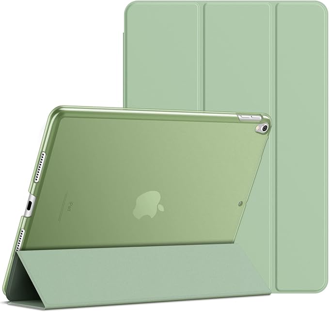 JETech Case for iPad Pro 10.5-Inch and iPad Air 3 (10.5-Inch 2019, 3rd Generation), Smart Cover Auto Wake/Sleep Cover (Matcha Green)