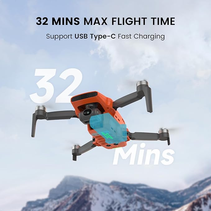 FIMI Mini 3 Drone with Camera for Adults 4K, Upgraded Imaging Module, 3-Axis Gimbal, 9KM HD Transmission, 4K/60fps 48MP Camera, AI Night Vision, Auto Return, Visual Tracking, 32min Flight