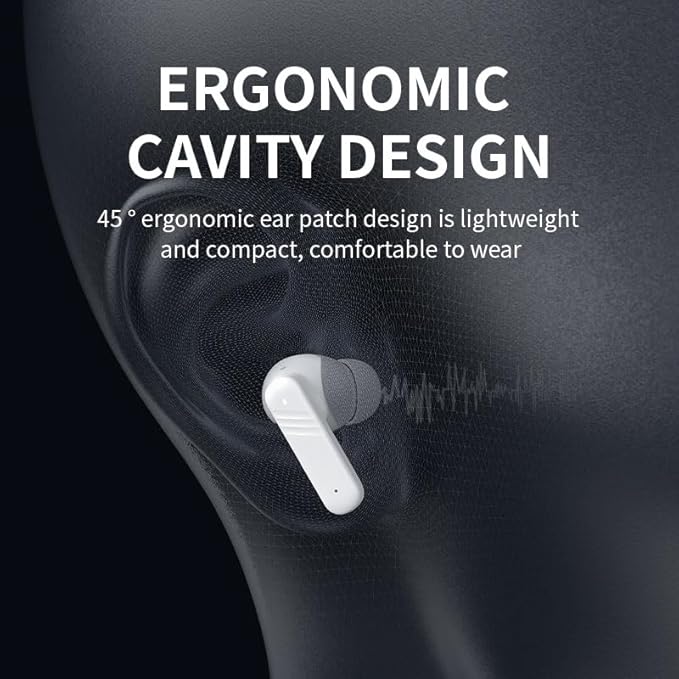 LX-30ANC+ENC Noise Reduction in Ear Touch Screen Multifunctional Bluetooth Earphones IPX4 Waterproof