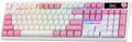 Redragon K762 Wireless Gasket Gaming Keyboard w/Hype Screen & Knob, 104 Keys Mechanical Keyboard, Easy-Control 1.14’’ TFT Info Display, 5-Layer Noise Dampening, Round PBT Keycaps, Custom Linear Switch