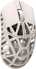 MK x WLMOUSE Beast X Max Wireless 8K Mouse (OM Optical, Milky White)