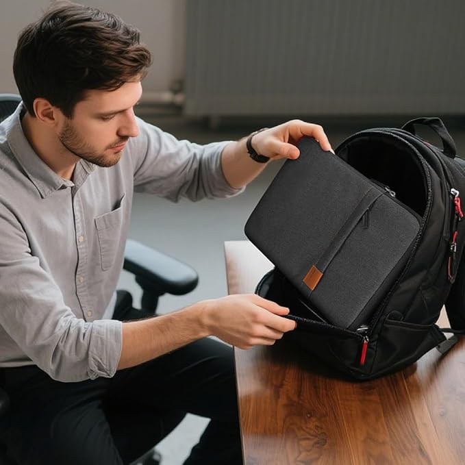 NIDOO 13 Inch Laptop Sleeve Case Protective Carrying Bag Computer Cover for 13.6" 13" MacBook Air/ 14" MacBook Pro/Surface Laptop 7/ ThinkPad X13 L13 E14 L14 T14s/ Yoga 7/ ThinkBook 14/13.4" XPS 13