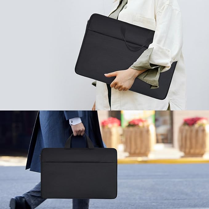 22 Inch Portable Monitor Case, Protective Carrying Sleeve for 22 inch ASUS ZenScreen 22"/ViewSonic TD2230 TD2223 22"/Acer UT222Q bmip 21.5"-22 Portable Monitor Laptop Tablet Notebook Bag, Black