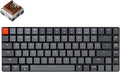 Keychron K3 Version 2, 75% Layout 84 Keys Ultra-Slim Wireless Bluetooth/USB Wired Mechanical Keyboard with RGB Backlit, Hot-Swappable Low-Profile Keychron Optical Brown Switch for Mac Windows