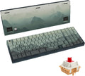 GATERON iG 98 Co-Branded Mechanical Gaming Keyboard, Tri-Mode Hot Swappable Wired/Bluetooth/2.4G Wireless Keyboard with RGB Light for Windows & Mac, PBT Keycaps (Mountain Top, Mini i Switch)
