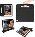 Kids Case for iPad Pro 12.9 2017(2nd Gen)/2015(1st Gen) with Pencil Holder, E-puhate iPad Pro 1st/2nd Generation Case 12.9 inch Shockproof Handle Stand Kids Cover for Child Boys Girls Toddlers(Black)