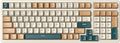 Qisan Wireless/Wired Mechanical Keyboard, Triple Mode 2.4G/USB-C/BT Wireless Gaming Keyboard, 100 Keys (98%) US Layout Brown Switch Rechargeable RGB Backlit Keyboards | Brown Combo
