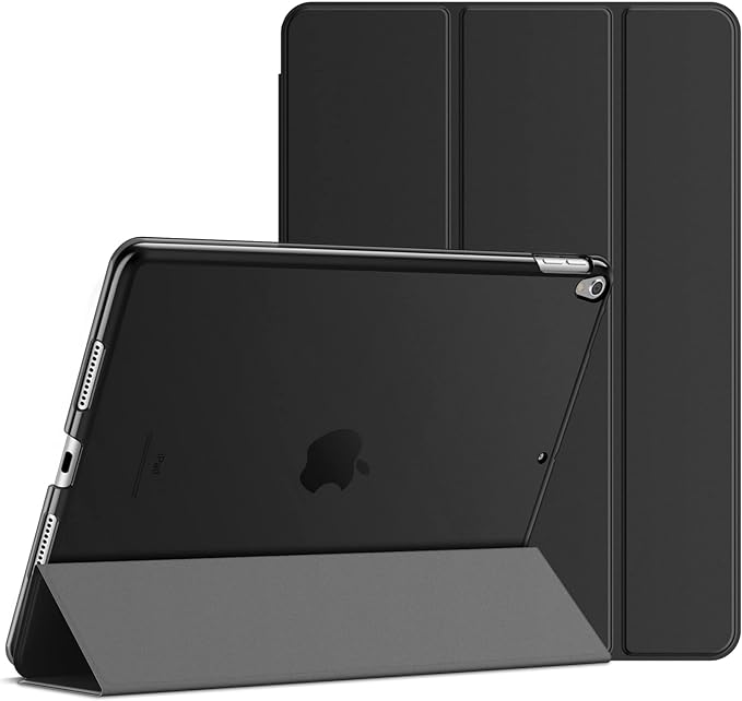 JETech Case for iPad Pro 10.5-Inch and iPad Air 3 (10.5-Inch 2019, 3rd Generation), Smart Cover Auto Wake/Sleep Cover (Black)