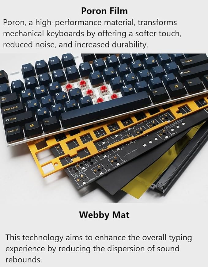 Ducky One 3 Pro Nazca 8K Hotswap RGB Triple Shot PBT Mechanical Keyboard - Cherry MX2A Red