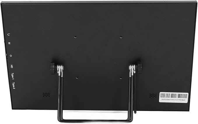 4K Portable Monitor, 13.3 Inch 1920x1080 FHD Laptop Monitor, Ultra Slim Type C Port and HDMI Computer Gaming Display, for Computer, PC, Laptop, PS, Phone