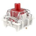 Gateron G Pro 3.0 Red Switches for Mechanical Keyboard,3-Pin 45gf Linear/Pre-Lubed/Pin-Enhanced Switches(90pcs,Red,3-Pin)