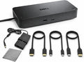 Dell Pro SD25TB4 Thunderbolt 4 Dock Bundle – 130W Docking Station, Multi-Display Support, HDMI + DisplayPort + USB C Cable, Includes Cables & Cleaning Cloth - Black