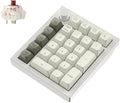 Keychron Q0 Max Wireless Custom Mechanical Numpad, 2.4 GHz/Bluetooth 5.1/Wired QMK Number Pad, RGB Hot-Swappable with Gateron Brown Switch for Laptop Mac Windows Linux - White