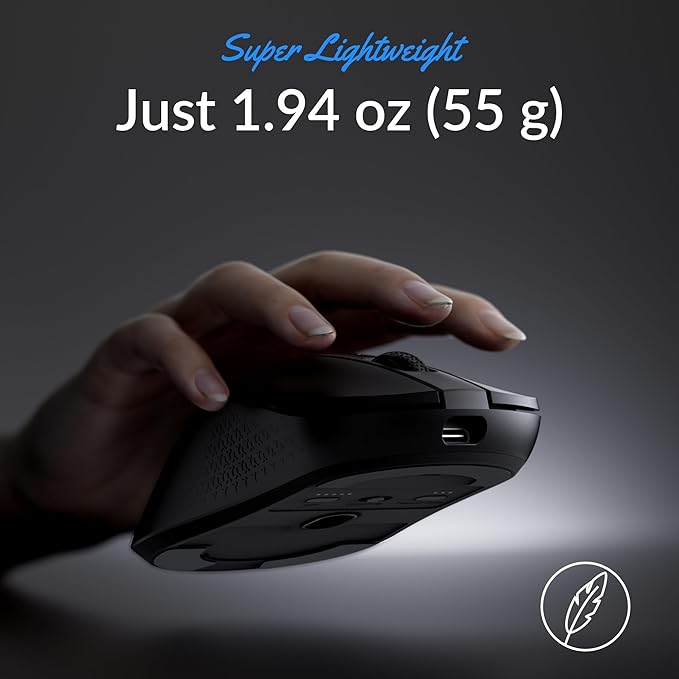 Keychron M3 Mini Wireless Optical Mouse, Bluetooth 5.1/2.4 GHz/Wired Gaming Mouse, Programmable PixArt 3311 Sensor with up to 26,000 DPI/ 650 IPS, Lightweight Ergonomic for Windows Mac Linux - Black