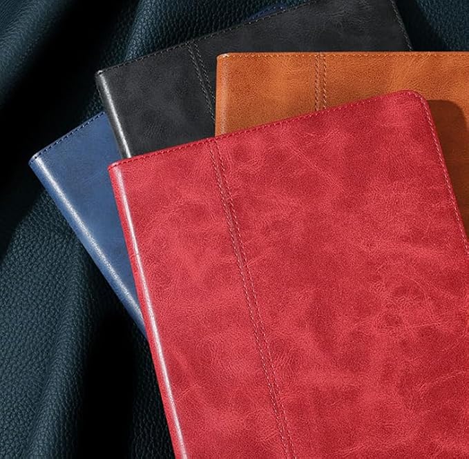 for Ipad Pro 12.9 inch Case 1st/2nd Gen 2015/2017 Old Model Genuine Leather Cover Protective Shell,Auto Wake/Sleep.Red