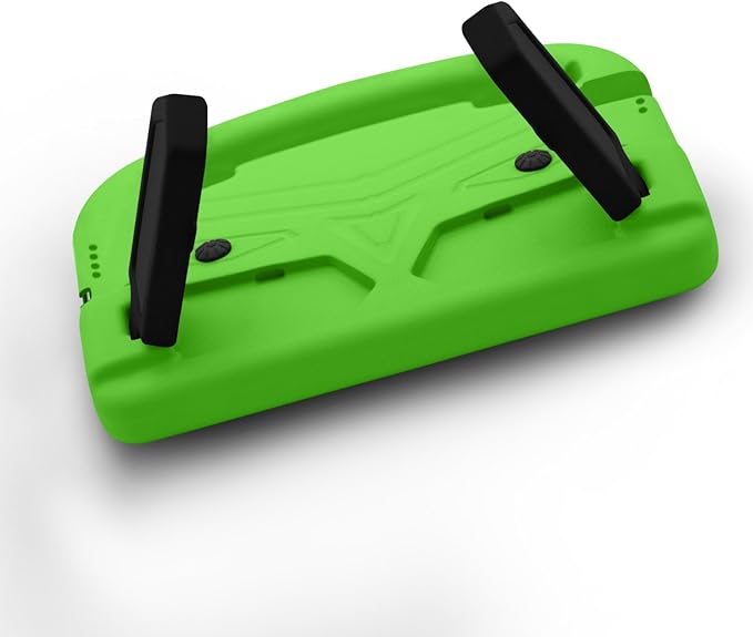 Kids Case for 7.9" iPad Mini 5/4/3/2/1, Silicone Shockproof Cover with Handle Kickstand, Green
