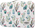 Kinmac 360 Degree Protective Laptop Sleeve Case Bag with Handle for MacBook Air 15 inch and 15 inch-15.6 inch HP Lenovo Dell ASUS Acer Notebook Computer (Cactus)