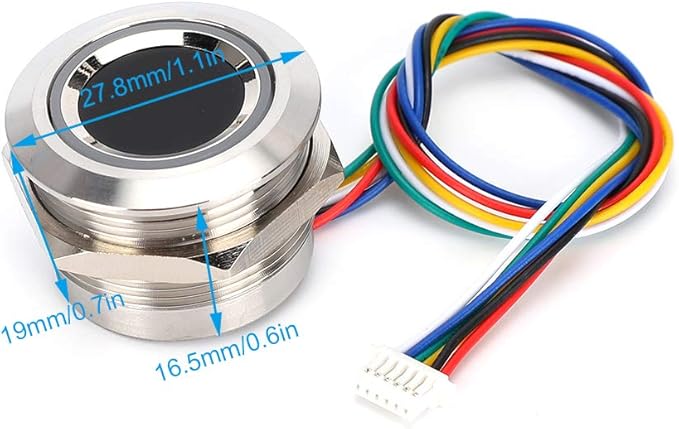 Capacitive Fingerprint Module for Safety Box Access Control Assistance