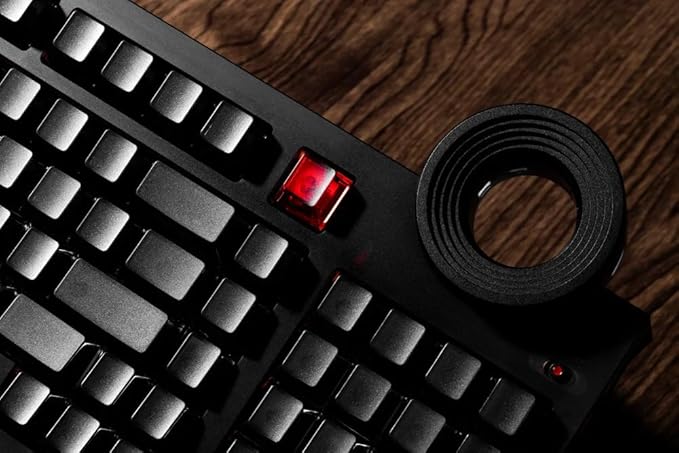 ATM 98 Wireless Custom Silent Mechanical Keyboard, 98 Key Tri-Mode 2.4G Bluetooth Wireless Ergonomic RGB PC Computer Keyboard, Office Accessories, Hotswappable Switch - Night Ink