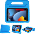 ProCase Kids Case for iPad 9th Generation/iPad 8/iPad 7, iPad 10.2 Case 2021 2020 2019/iPad Air 10.5/iPad Pro 10.5 Kids Case, Shockproof Lightweight Case with Convertible Handle -Blue | 2021, 2020, 2019, Shockproof, Blue