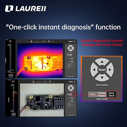 ShortCam II Infrared Camera Thermal Imaging Analyzer PCB Fault Diagnostic Instrument with for Phone Motherboard Repair,PCB Thermal Image