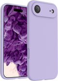 FireNova Magnetic for iPhone Air Case, Compatible with MagSafe, [Integrated Silicone Camera Control Button] [Camera Protection] Microfiber Lining Phone Case for iPhone 17 Air, 6.5", Clove Purple
