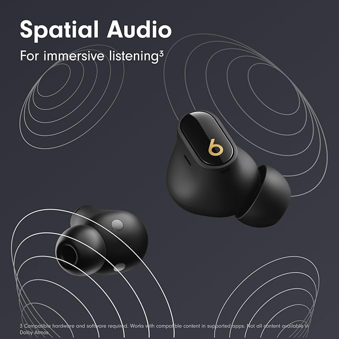 Beats Studio Buds + - Black / Gold with AppleCare+ (2 Years)