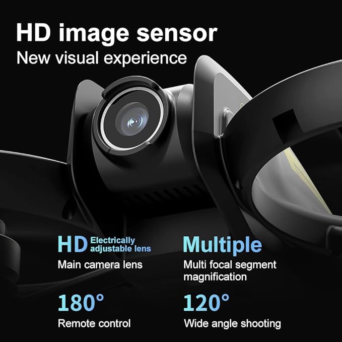Drone with HD Camera 4.5inch Screen Controller, Under 250g Mini RC Quadcopter Headless Mode One-Key Takeoff/Landing Optical Flow Positioning M23 Drones with 2 Batteries for Adult Beginners (Black)