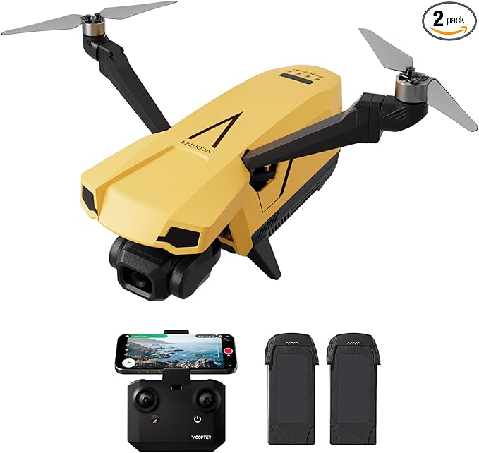 Falcon Mini Drone with an Extra Battery, 2 Battery for Max 68 Mins Flight Time (Combo)