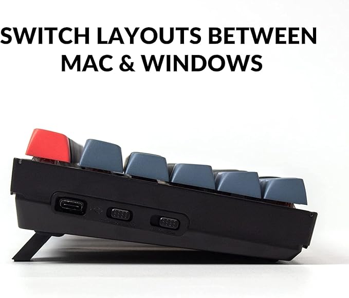 Keychron K10 Pro QMK/VIA Custom Wireless Mechanical Keyboard, Hot-Swappable Full Size 108 Keys Programmable RGB LED Backlit Brown Switch, Bluetooth/USB-C Wired Gaming Keyboard for Mac Windows Linux