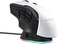 LTC MKM071 Wireless MMO Gaming Mouse with RGB Charging Dock, Tri-Mode (2.4G/Bluetooth/Wired), 12000 DPI PAW3311 Sensor, 11 Programmable Buttons, 7 Side Buttons, 1000Hz Polling Rate, Ergonomic