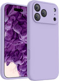 FireNova Magnetic for iPhone 17 Pro Max Case, Compatible with MagSafe, [Integrated Silicone Camera Control Button] [Camera Protection] Anti-Scratch Microfiber Lining Phone Case, 6.9", Clove Purple