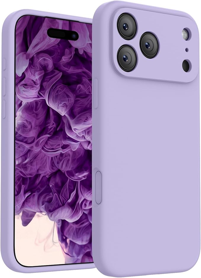 FireNova Magnetic for iPhone 17 Pro Max Case, Compatible with MagSafe, [Integrated Silicone Camera Control Button] [Camera Protection] Anti-Scratch Microfiber Lining Phone Case, 6.9", Clove Purple