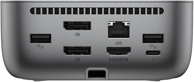 HP 180W G6 Thunderbolt 4 Ultra Dock Port Replicator Bundle w/DKZ Hub (Universal Thunderbolt/USB-C Docking Station, Single Cable for Charging, Data Transfers to Any Brand Laptop) 9X481UT#ABA (5-Pack)
