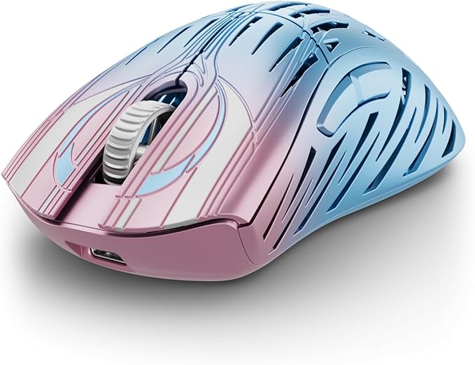 PWNAGE Stormbreaker Wireless Magnesium Gaming Mouse 4kHz - 50grams Ultralight Esports Pro Gamer Flawless Professional PAW3395 Optical Sensor 26,000 DPI (blg)