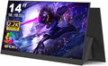 Portable Monitor 14 inch 2.2K QHD USB C HDMIUltra-Slim IPS Travel Display & Speakers, HDR Plug&Play,External Monitor for Laptop PC, Phone,Mac (14.1")