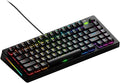 Glorious Gaming - GMMK 3 Custom Mechanical Gaming Keyboard with Knob, 75% Tenkeyless Keyboard, Modular Gasket System, Doubleshot PBT Keycaps, Aluminum Switch Plate, Hotswappable Switches, ANSI (Black)