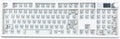 GMK104 Mechanical Keyboard Kit with Screen&Knob,VIA Programmable Hot Swap Gasket Mounted PCB Custom RGB Barebones Keyboard Wireless BT5.0/2.4GHz/USB-C Wired Full Size Gaming DIY Kit (White)