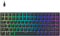 FOXXRAY HKM-S93 Mechanical Gaming Keyboard, Compact 75% Layout Hot-Swappable Gaming Keyboard Blue Switch, RGB Backlit with Customizable Keys, 84-Key Wired Computer Keyboards for Laptop PC Gamer-Black