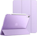 JETech Case for iPad Air 13-Inch M4/M3/M2 (2026/2025/2024), Slim Stand Hard Back Shell Smart Cover with Auto Wake/Sleep (Purple)