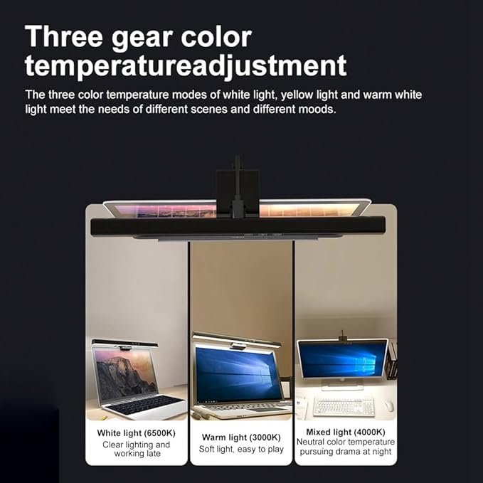 Monitor Light Bar Dimmable Computer Lamp Eye-Caring Lamp USB Reading Light Backlight Screen Light Bar