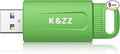 K&ZZ USB 3.0 Flash Drive 128GB Memory Stick Plug and Play USB Thumb Drive Push-Pull Cover USB Storage Data Transfer for Work/Business/Daily