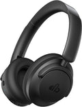 Hybrid Active Noise Cancelling Headphones, Over-Ear Bluetooth Headphone with Hi-Res Audio, 60H Playtime, Deep Bass, Transparency Mode, Foldable Comfort Ear Cups, Ideal gift for Travel Office - Black