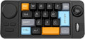 mini Mechanical Office/Gaming Keypad, Hot-Swappable Keys, Macro Programmable Web Driver, Backlit, Type-C Wired, With rollers, joystick, and dial for PC/window/Laptop and desktop computer (Black)